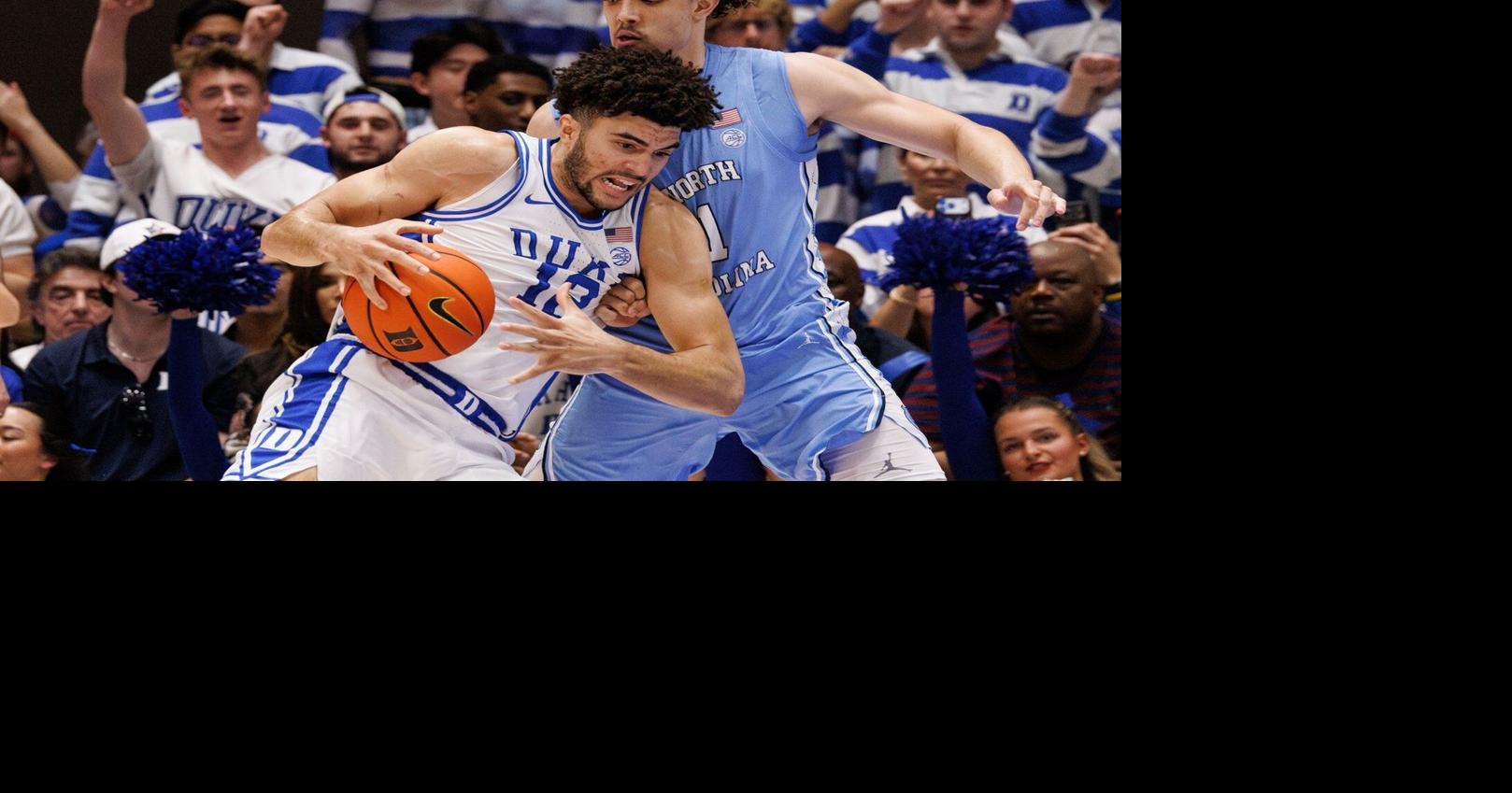 Boozer, No. 1 Duke take over after halftime to beat 17th-ranked rival North Carolina 76-61