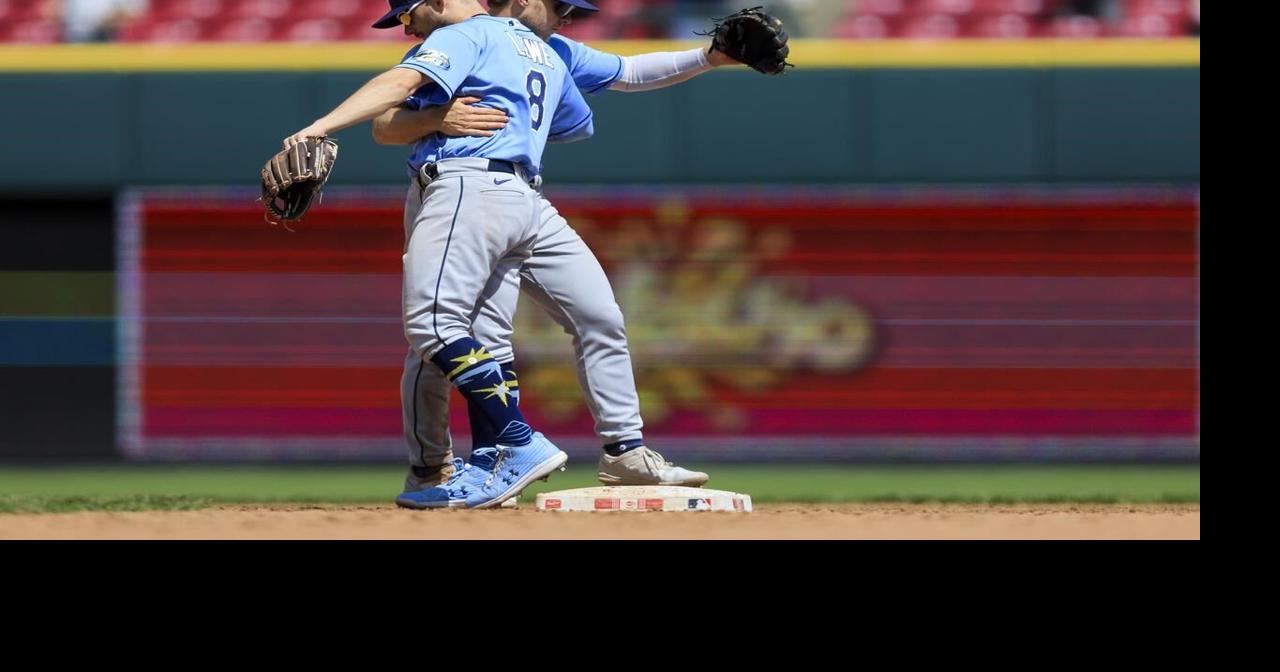 Díaz HR sparks 6-run 1st, Rays beat Reds 8-0 for 16-3 start