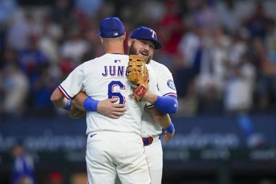 Rangers sweep Brewers with Jake Burger's two homers