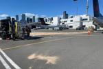Fuel spill in truck rollover at Billy Bishop airport causing ‘moderate’ impact
