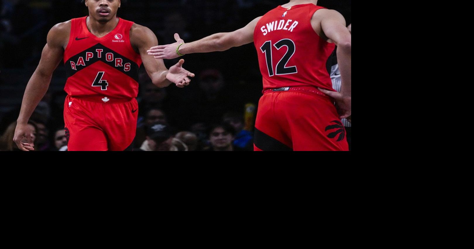 Canadian Shaedon Sharpe's 36 points powers Trail Blazers past Raptors 112-103