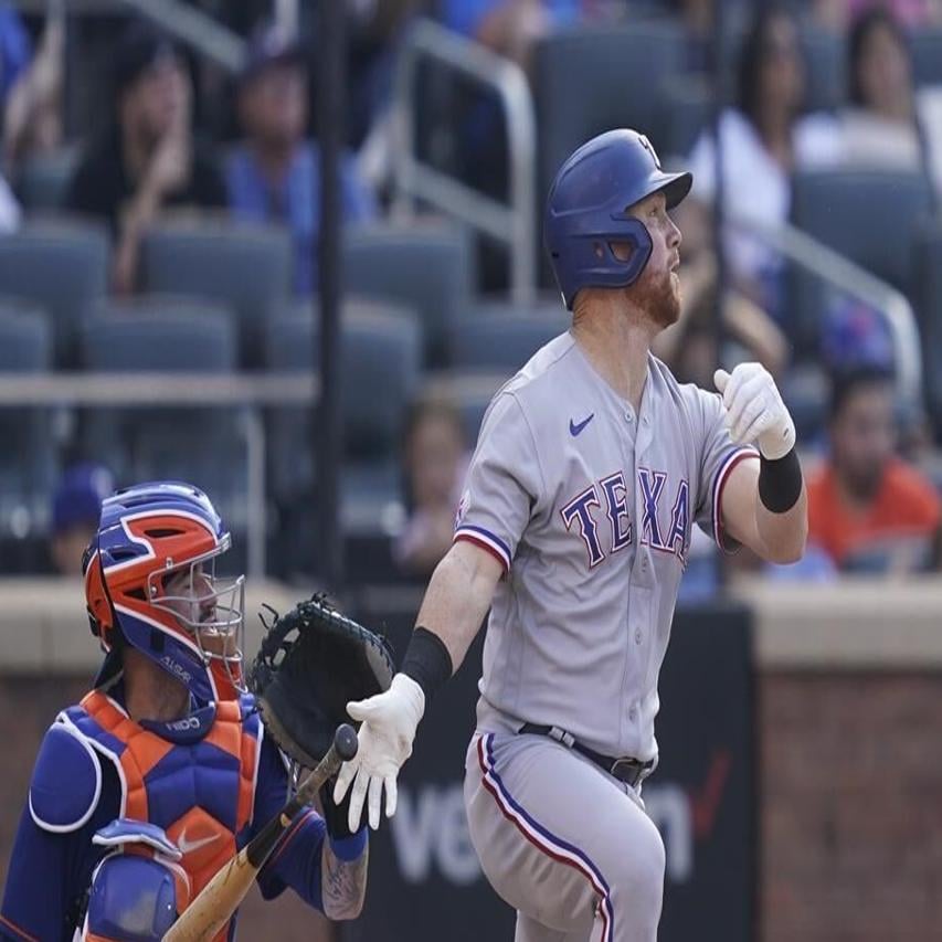 Kole Calhoun clobbers a couple as Texas Rangers best New York Mets - Lone  Star Ball