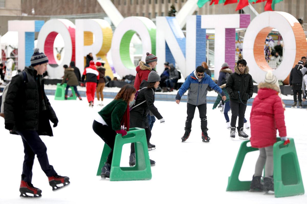 Ice Skating in Toronto