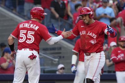 Springer soaks up Canada Day vibes at the plate with 2 home runs, 7 RBIs