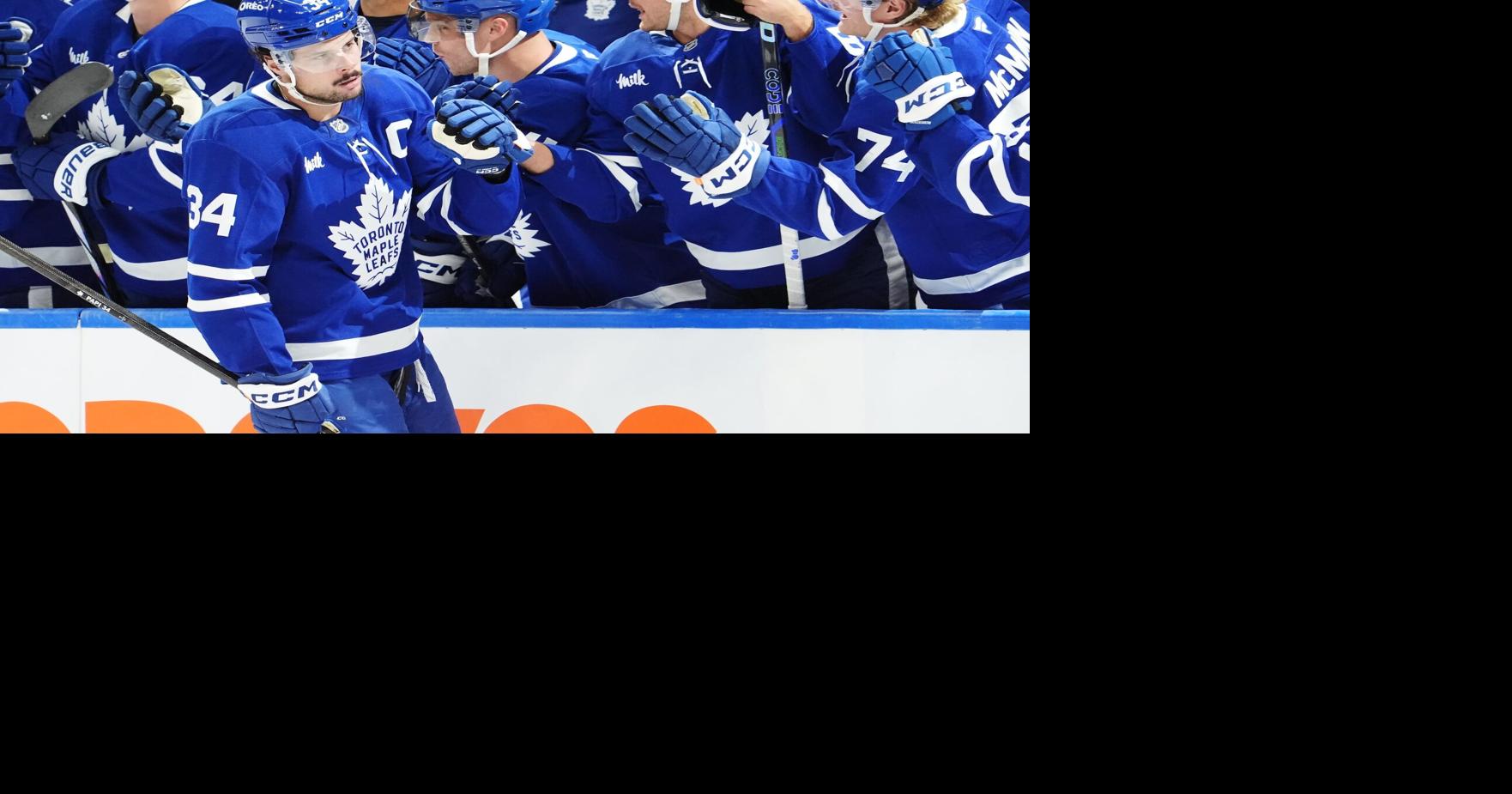 Leafs’ Matthews misses practice, unlikely to play vs. Oilers