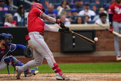 Fraley leads Reds to 5-2 win after Mets retire Wright's number at Citi Field