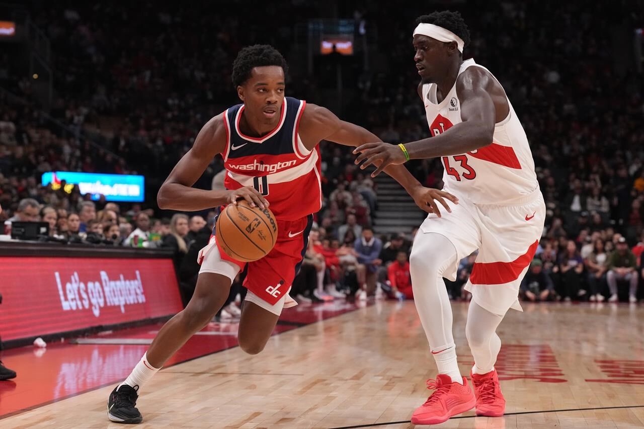 Scottie Barnes Leads Raptors Past Wizards 134-98 But Sprains Foot