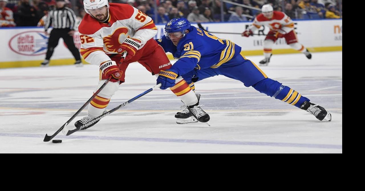 Peterka scores lone shootout goal in the Buffalo Sabres' 3-2 win over the Calgary Flames