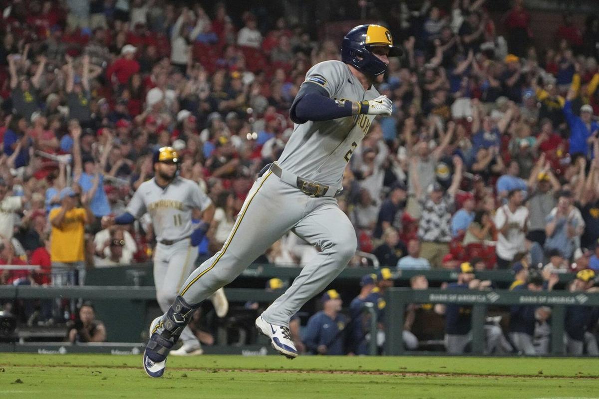 Turang has RBI single in 10th as Brewers beat Cardinals 3-2, cut magic  number for division to 1