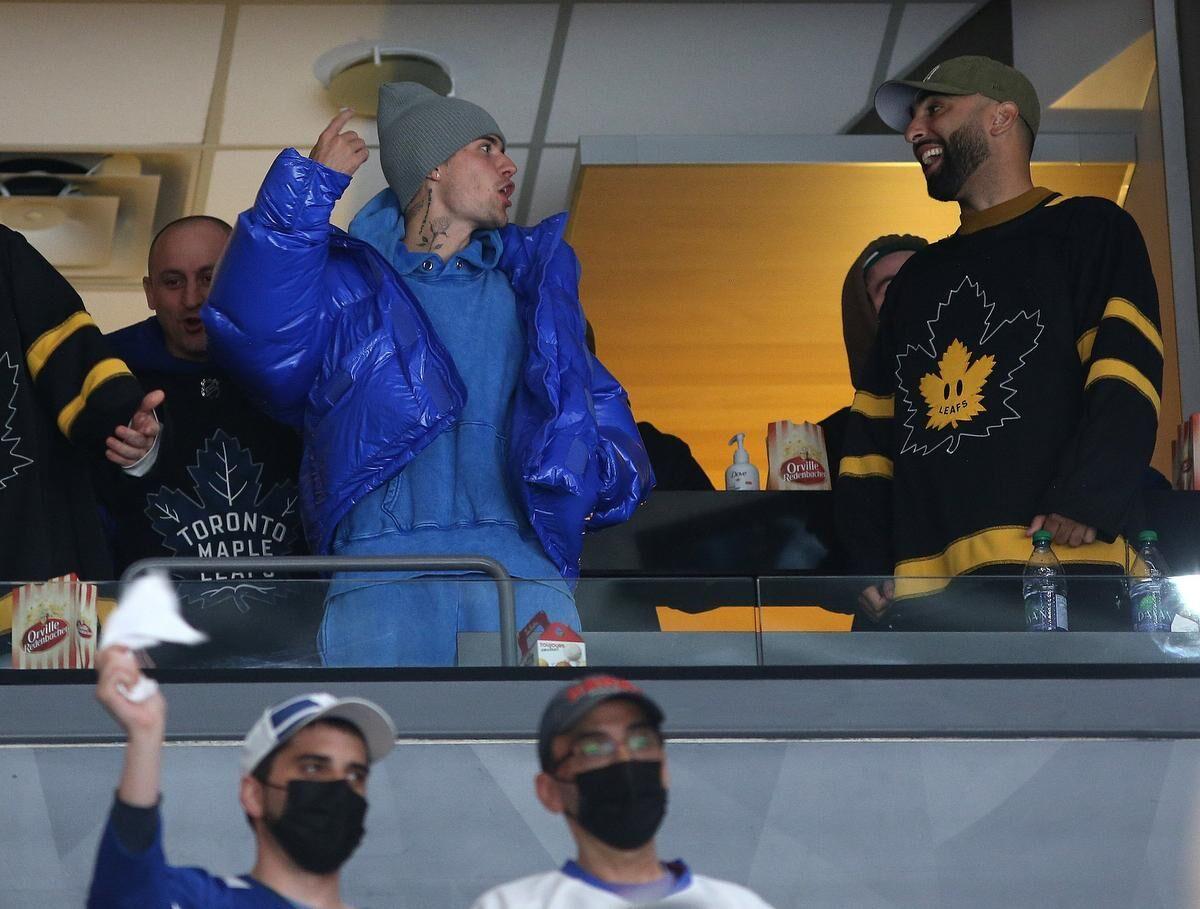 Justin Bieber and Maple Leafs unveil new clothing collaboration