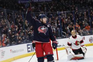Olivier and Danforth lead Blue Jackets to 5-2 win over Senators to snap 3-game skid