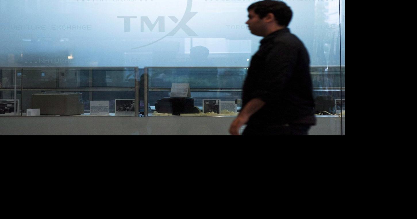 S&P/TSX composite edges lower in late-morning trading, U.S. stocks mixed