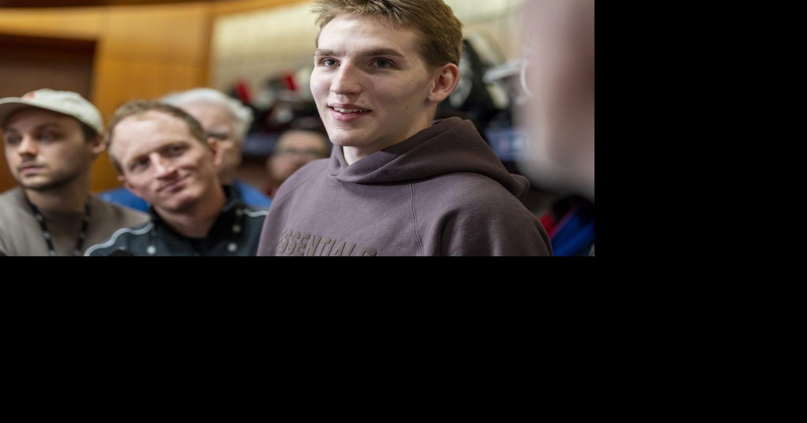 Canadiens' Hutson says he's a 'USA Hockey player' after dad’s comments spark stir