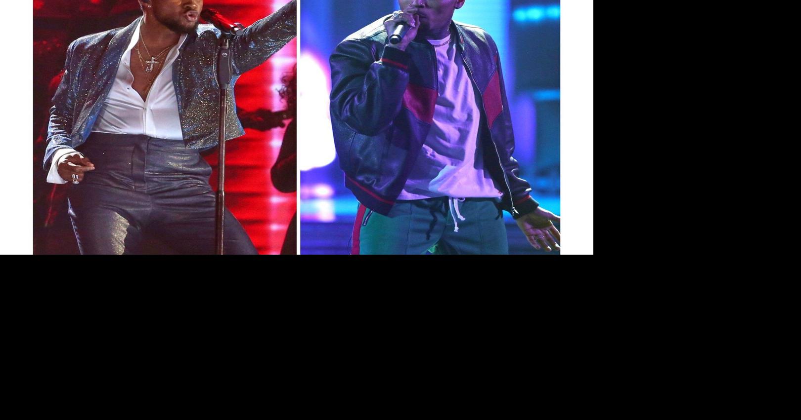 Usher says tour with Chris Brown is about more than 2 stars. He makes the case for R&B in stadiums