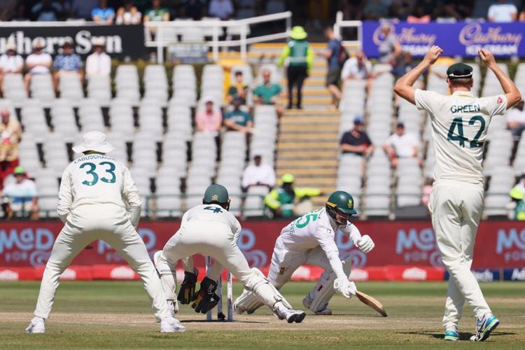 Aus Vs Rsa South Africa leads Australia by 102 runs at lunch on day 4 of third ...