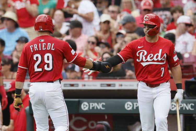 Friedl homers and Francona gets 2,000th win as the Reds beat the Rockies 4-2