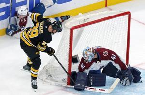 NHL scores: Morgan Geekie's hustle goal helps Bruins beat Avalanche to halt 6-game skid