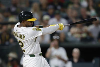 Rooker and Langeliers hit HRs, Andujar has 2 RBIs to help Athletics beat Mariners 6-1