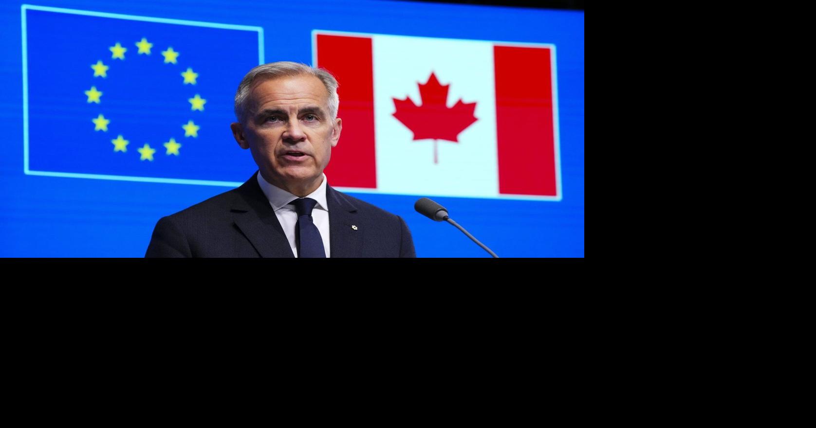 EU envoy says a 'unique' new partnership with Canada forming ahead of Carney speech
