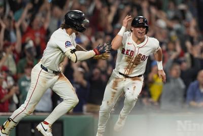 Red Sox edge Athletics 5-4 in 10 innings for 11th walk-off win of the year