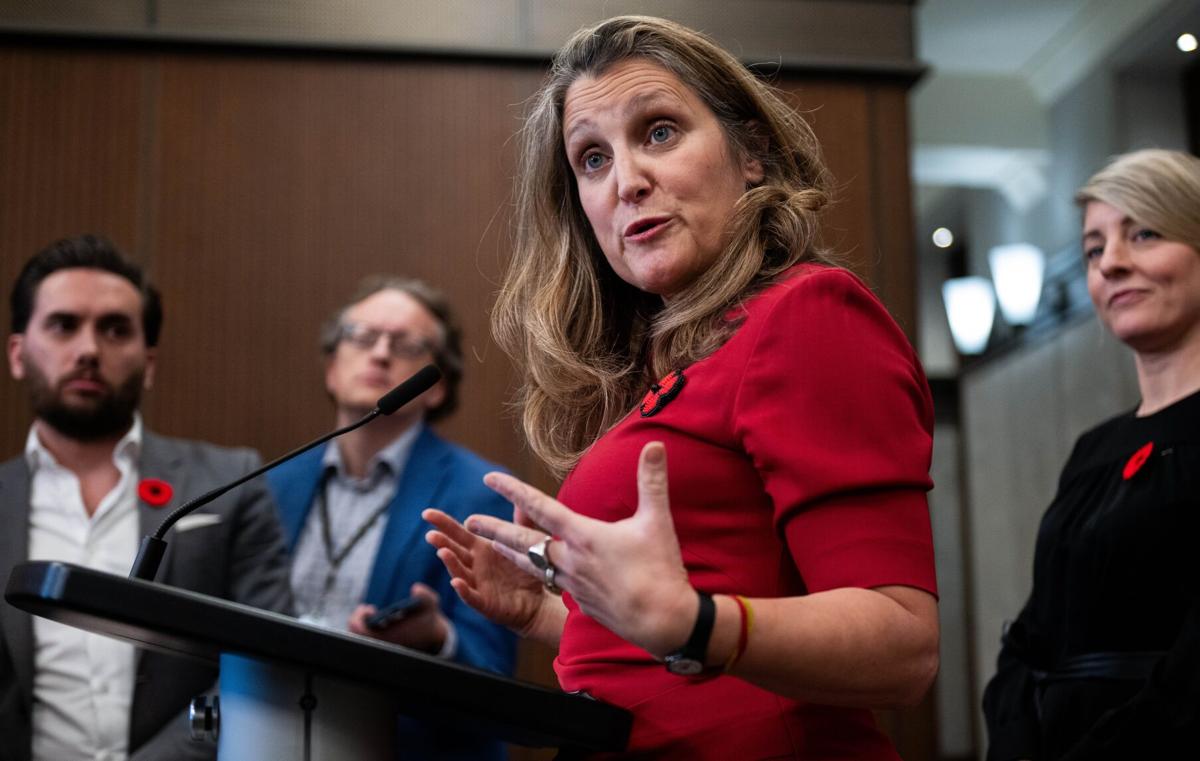 Chrystia Freeland is not a hero