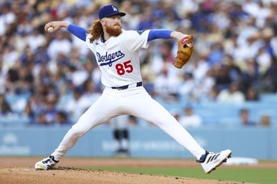 Dustin May's perfect game bid broken up in Dodgers' sweep of White Sox