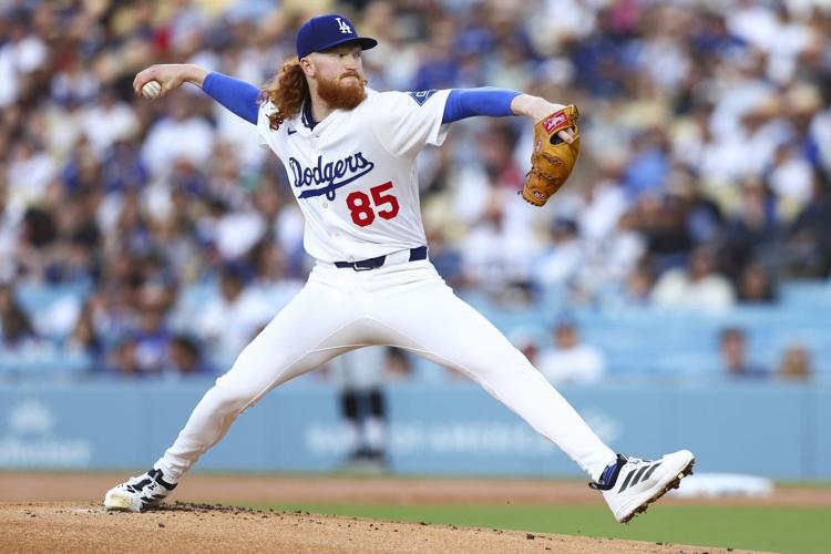 Dustin May's perfect game bid broken up in Dodgers' sweep of White Sox
