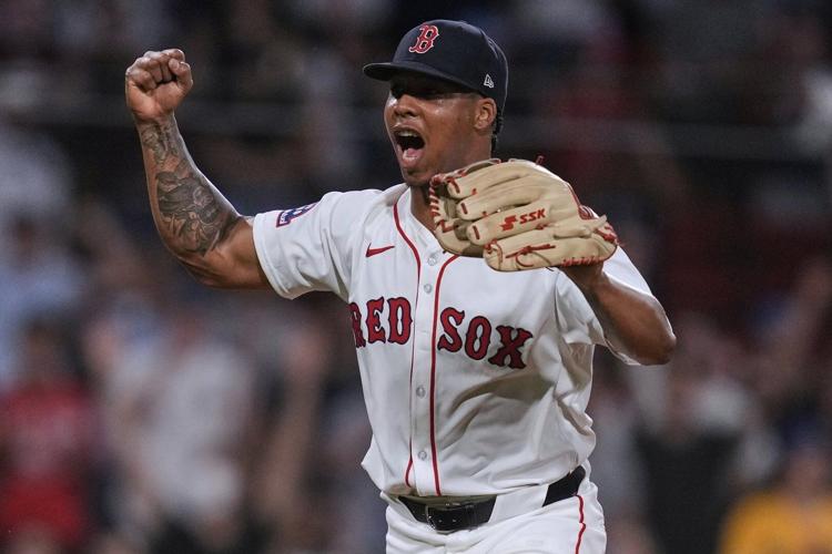 Bello strikes out 10 in complete-game effort as Red Sox beat Rockies 10-2 for 5th straight win