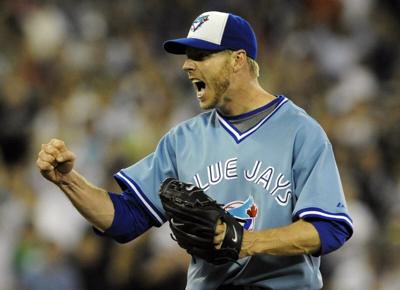 One of the Greatest Pitchers ever Blue Jays Roy Halladay Jersey 2