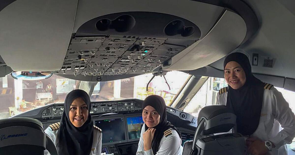 Saudi Pilot Female pilot touches down in Saudi Arabia — where she’s not allowed to ...