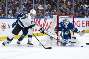 Cooley scores winner as Utah Hockey Club downs Vancouver Canucks 3-1