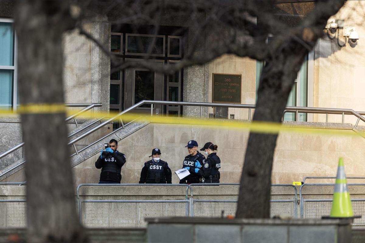 Toronto police seek two suspects after U.S. consulate shooting