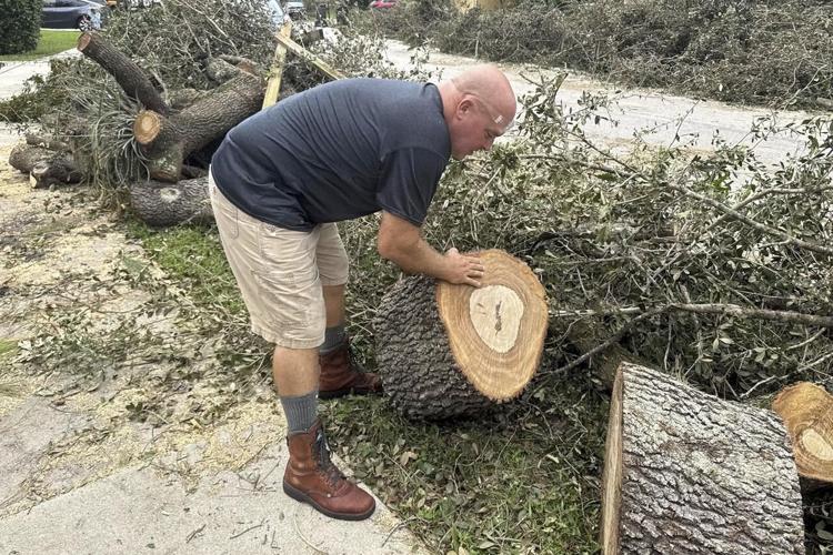 Far from where Hurricane Milton's eye hit, tornadoes wrought unexpected