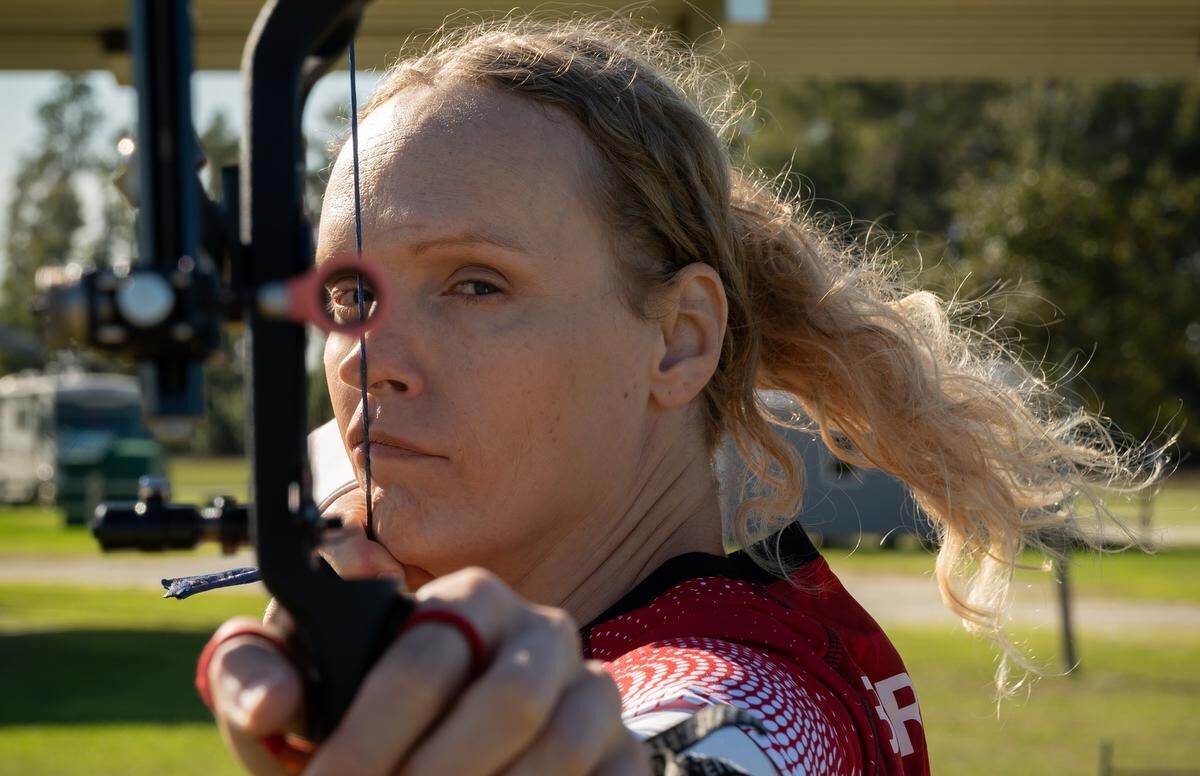 Olympic archer Stephanie Barrett is pulling the strings on a real