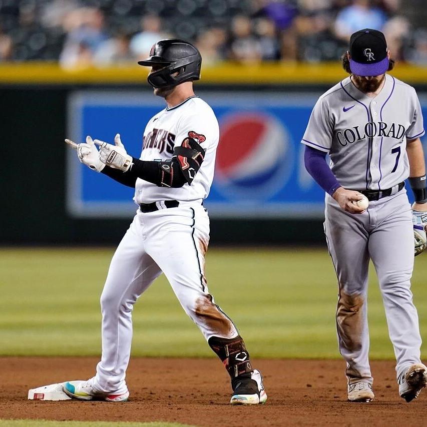 Rockies' C.J. Cron, Jose Iglesias exit game vs Dbacks with injuries