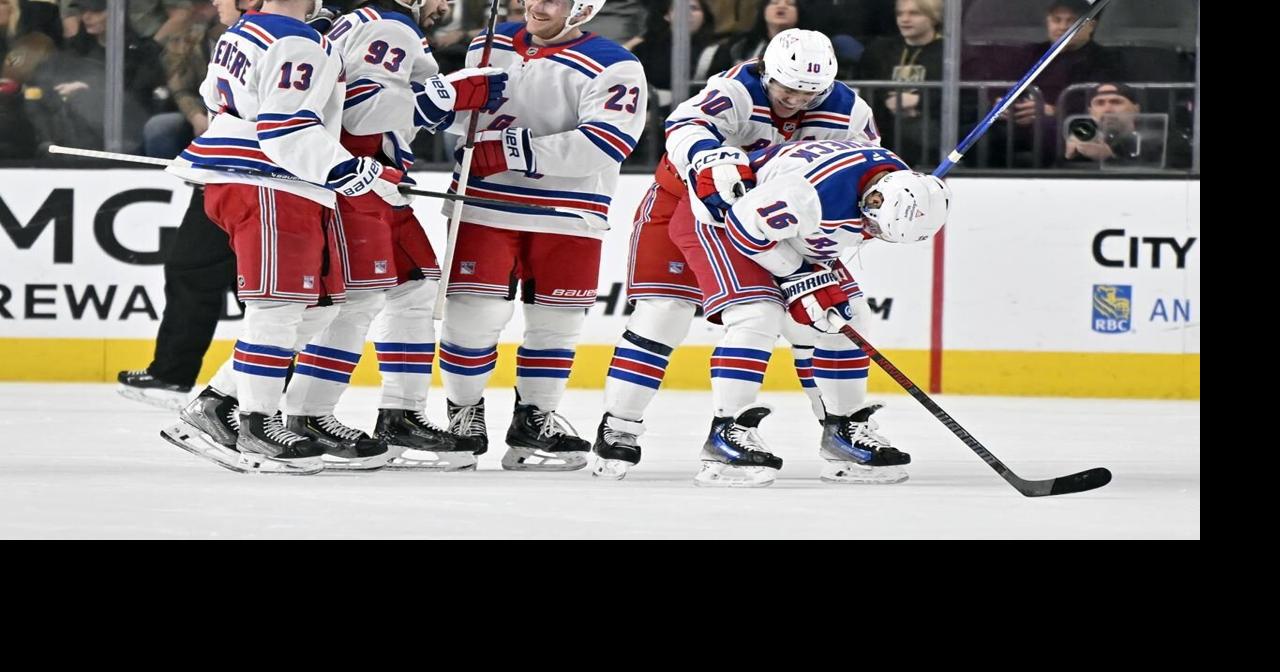 Edstrom's 3rd-period goal gives Rangers 2-1 win over the Golden Knights