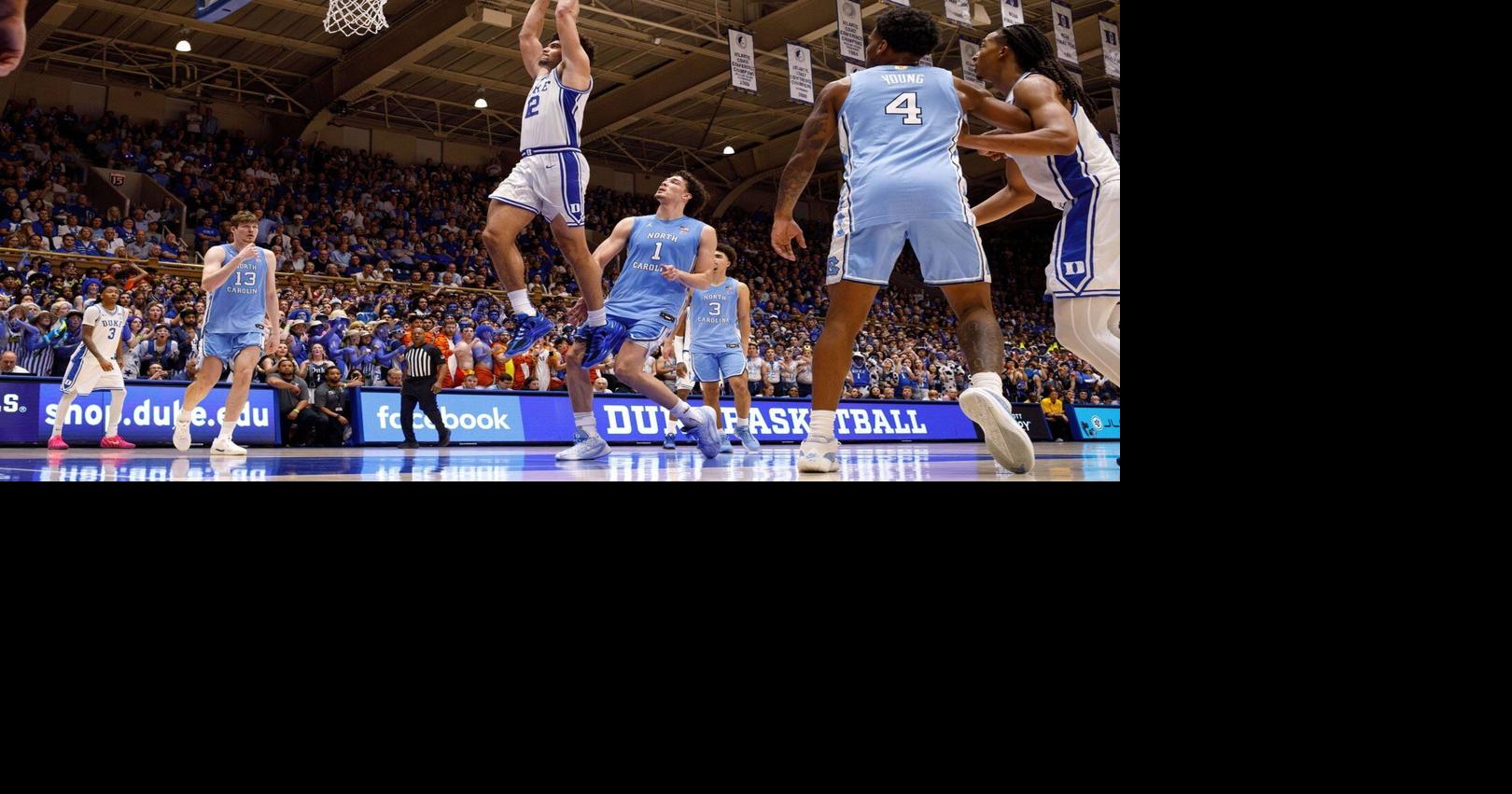 Cameron Boozer scores 26 as No. 1 Duke beats No. 17 North Carolina 76-61