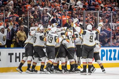 NHL playoffs: Smith's last-second goal lifts Vegas over Edmonton 4-3 in Game 3