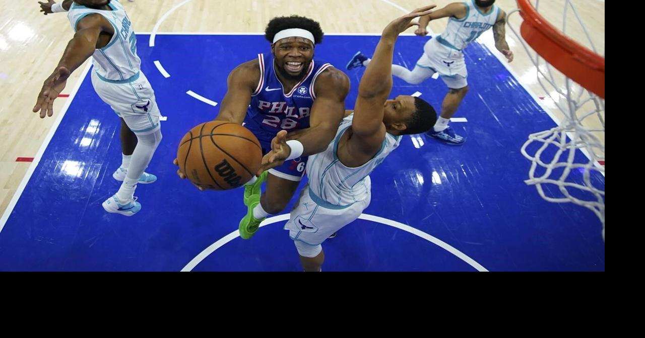 Jared McCain and Guerschon Yabusele lead the 76ers to 107-105 OT win over the Hornets