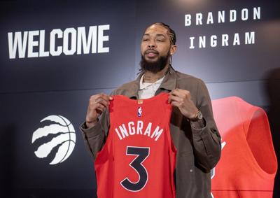 ѻý Raptors forward Brandon Ingram gets injection for ankle sprain