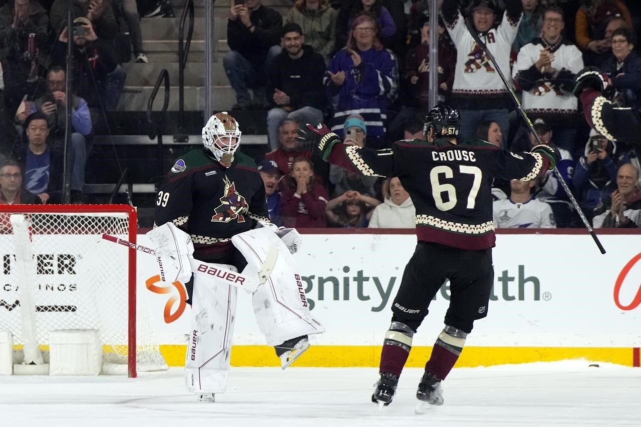 Ingram Has 47 Saves In 1st Shutout, Coyotes Beat Lightning