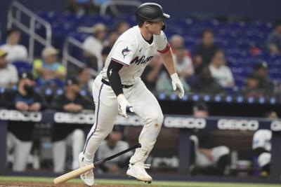 Wagaman's three hits, three RBIs lift the Marlins to a 5-0 win over the Nationals