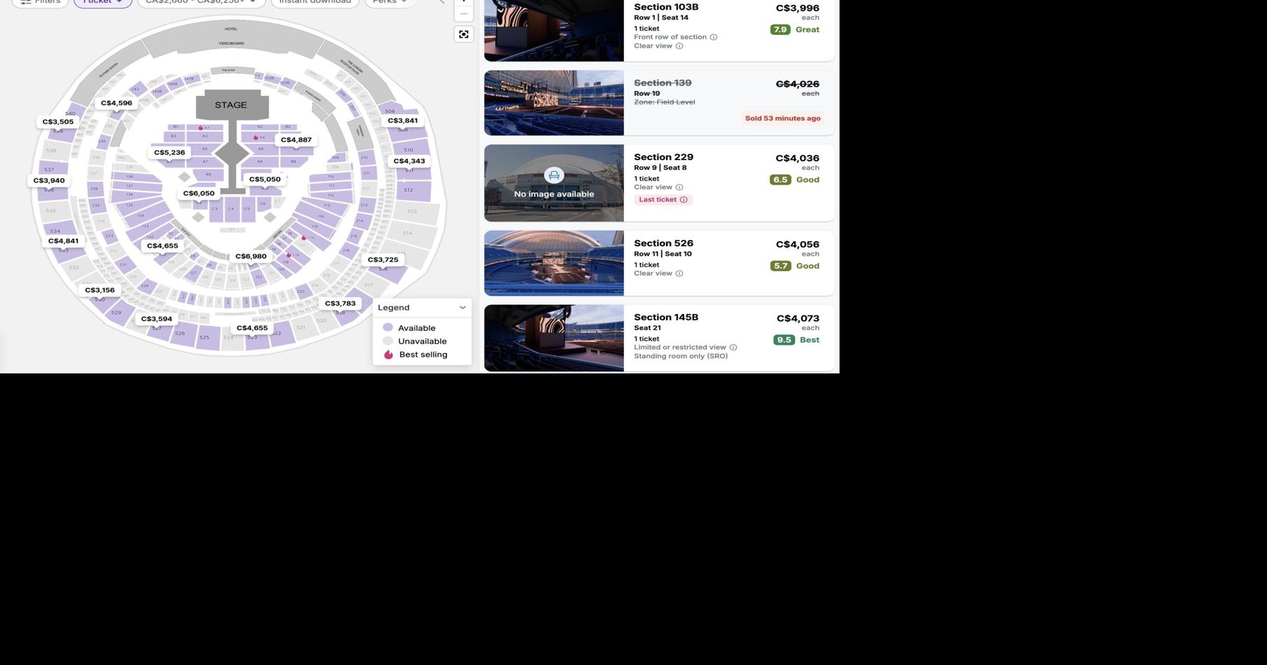 Will Doug Ford's ticket resale price cap put an end to ,000 Taylor Swift seats? Experts are divided