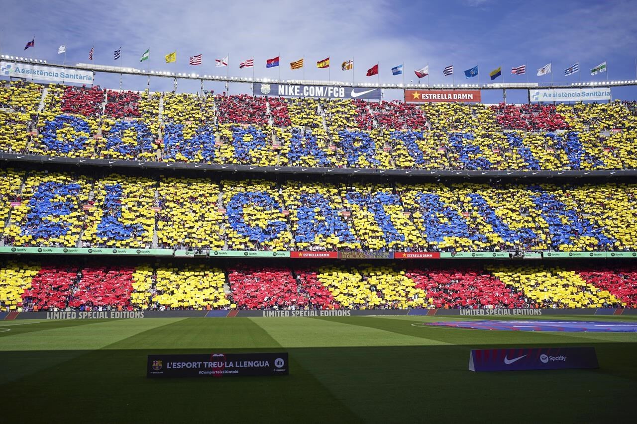 Barcelona secures 1.6B financing to revamp Camp Nou