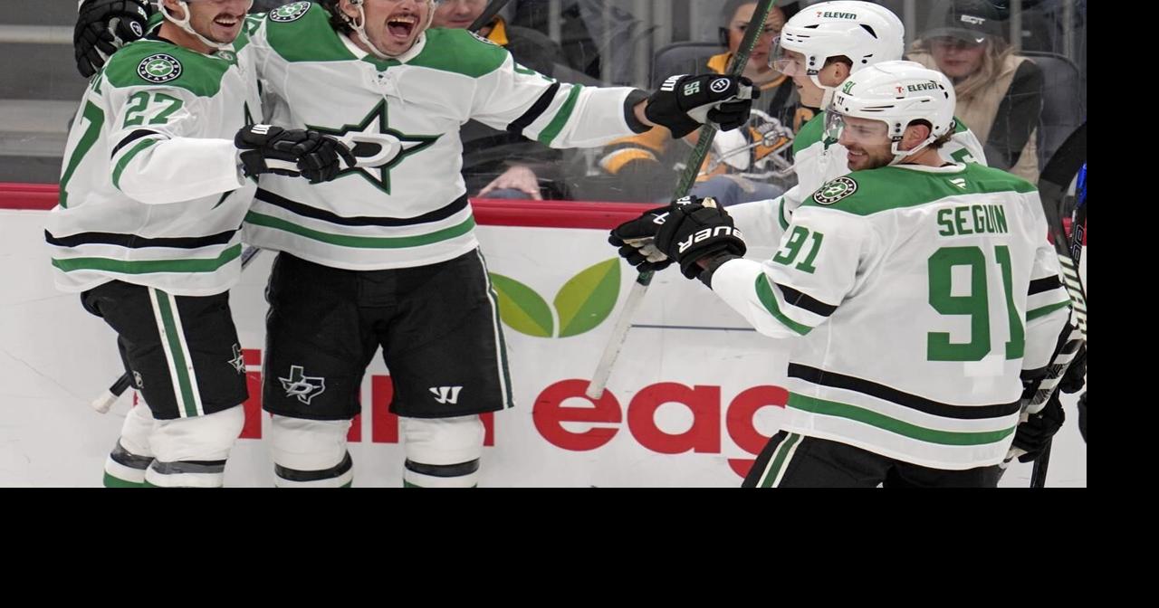 Miro Heiskanen keys fast start for Stars in 7-1 victory over the Penguins