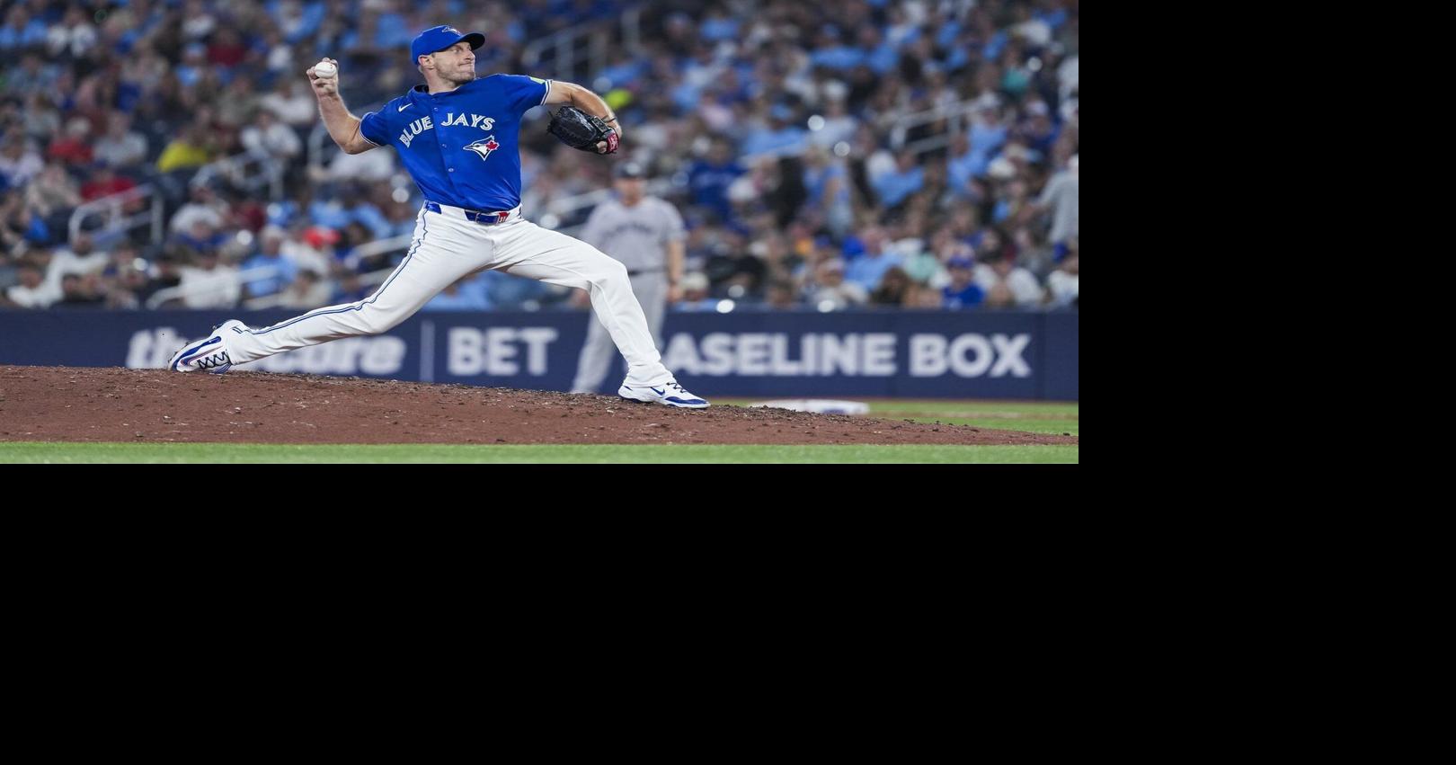Jays' Scherzer finds his 'good stuff' in strong start against Yankees