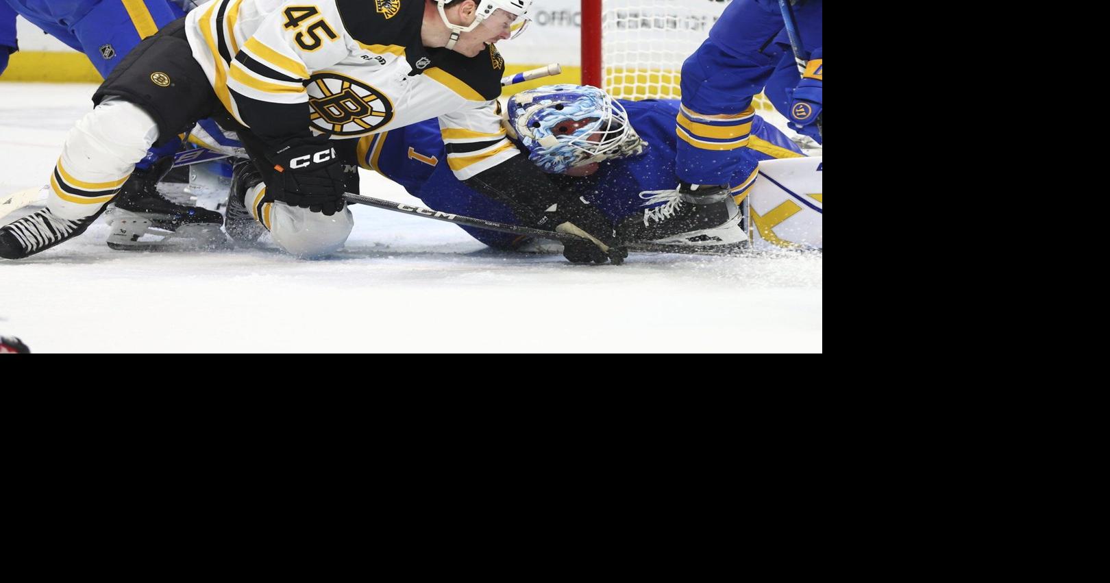 NHL roundup: Thompson, Peterka each net hat tricks as Sabres beat Bruins 7-2