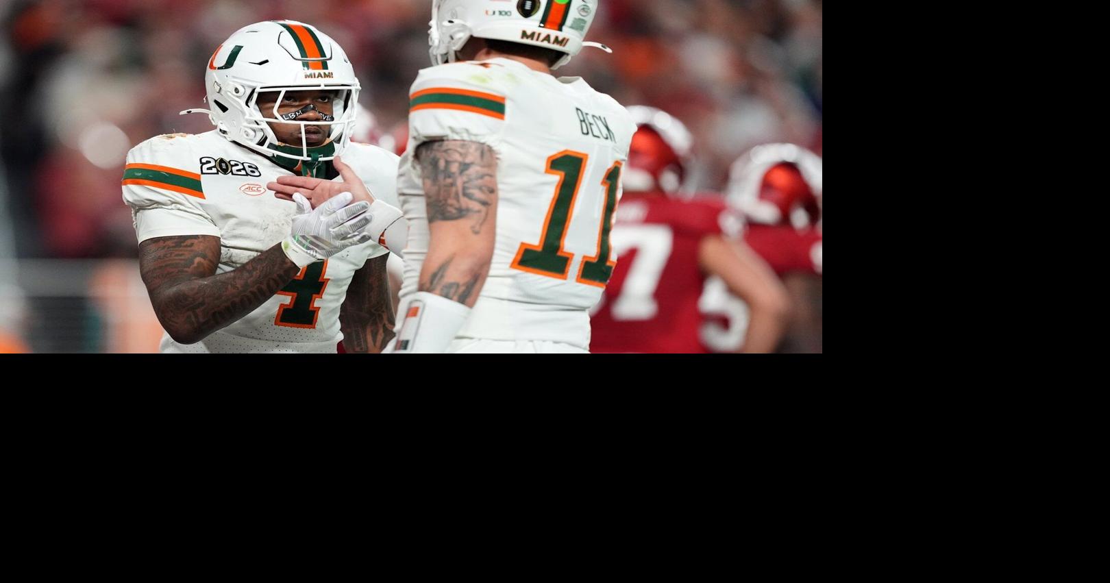 Carson Beck on his year at Miami: ‘This university truly saved me’