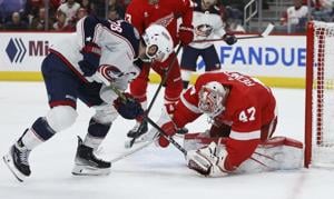 NHL roundup: 'Showtime Kane' scores in OT as Red Wings beat Blue Jackets 4-3