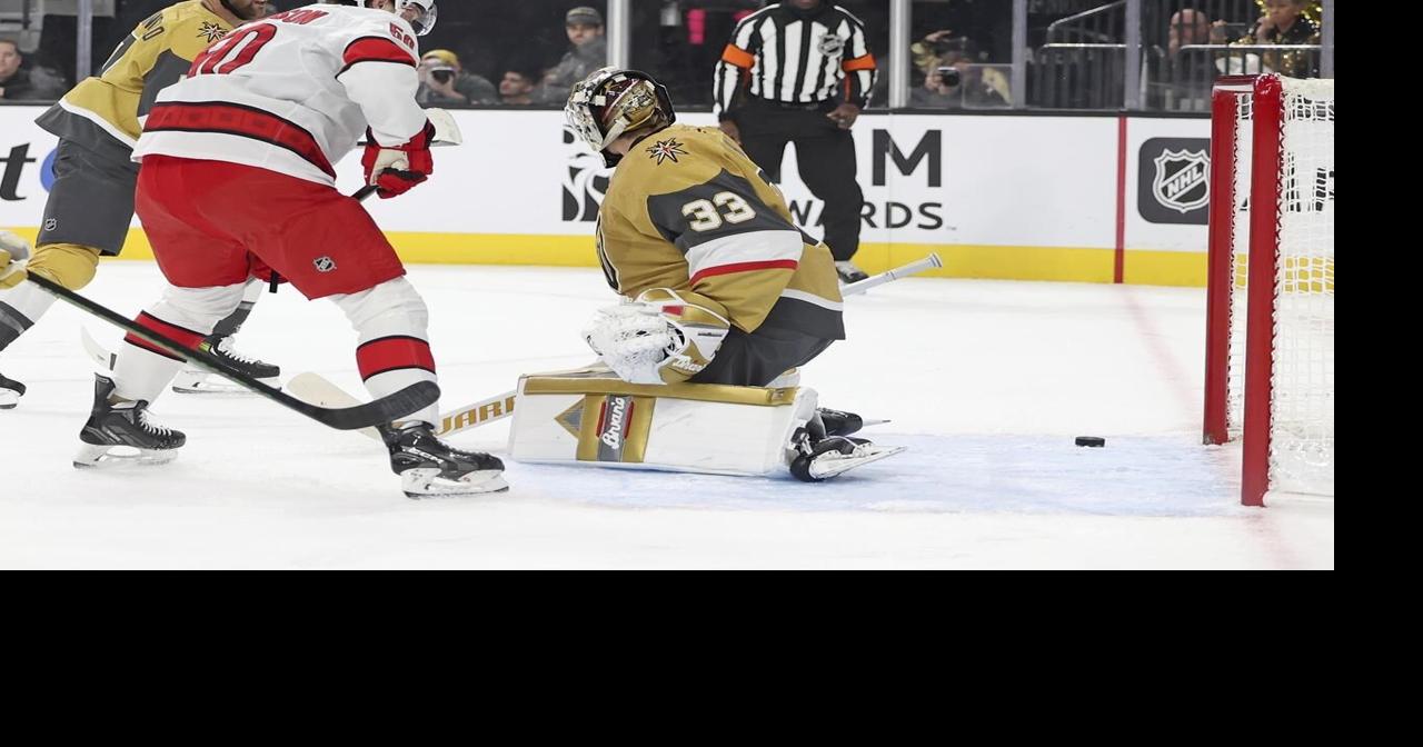 Martinook extends goal streak to 4 and Hurricanes spoil Knights' perfect home record with 5-2 win